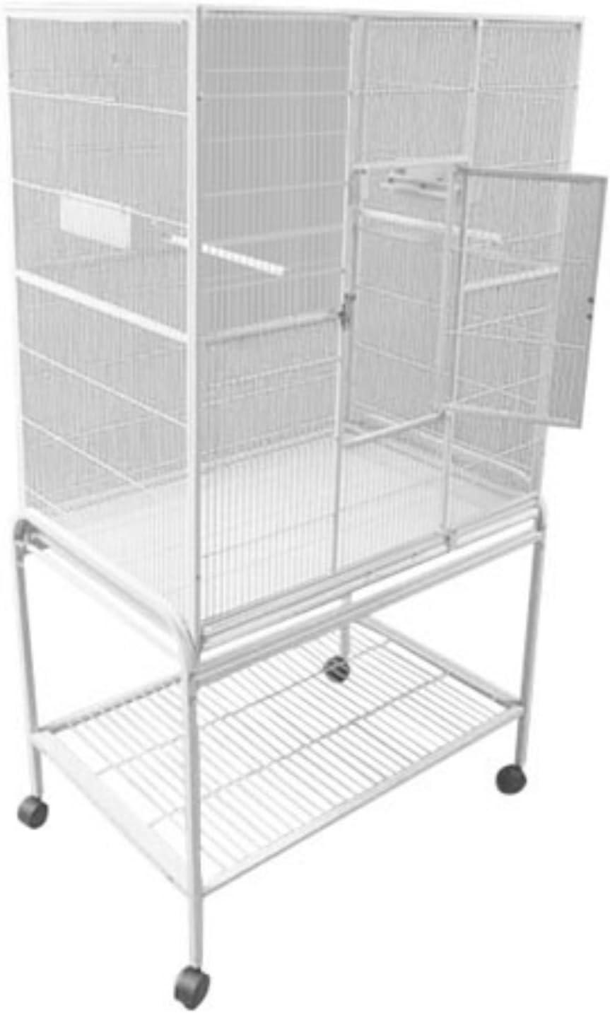 A&E Cage Company Flight Stand & Cage Bird Cage - Black S
