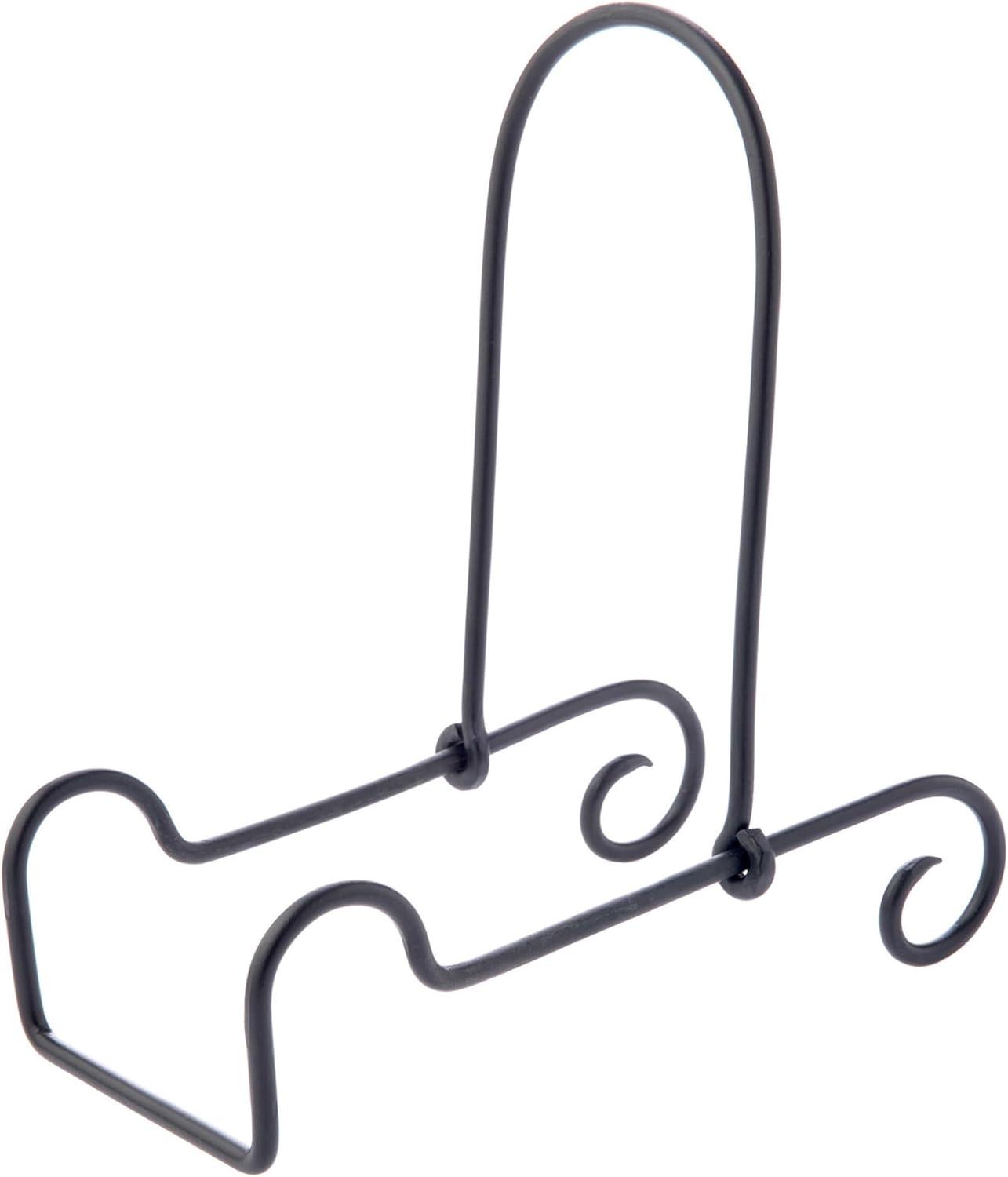 Bard's Wrought Iron Bowl or Deep Platter Stand, 9.375" H x 10.25" W x 7.625" D (For 12" - 16" Bowls or Deep Platters)