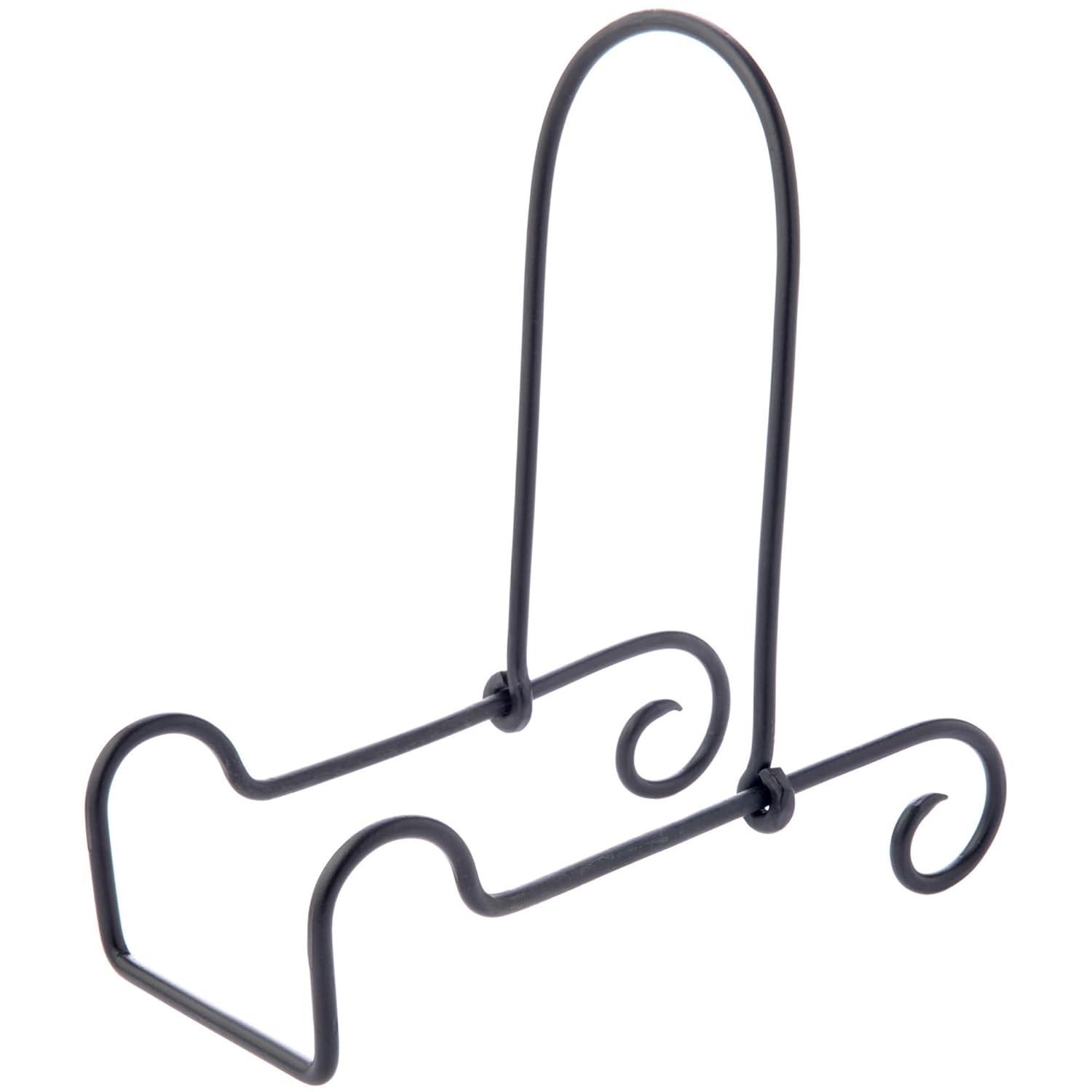 Bard's Wrought Iron Bowl or Deep Platter Stand, 9.375" H x 10.25" W x 7.625" D (For 12" - 16" Bowls or Deep Platters)