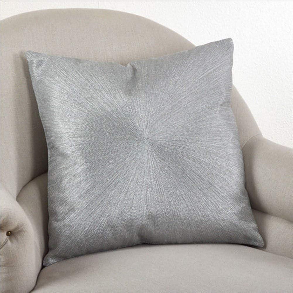 Shimmering Cotton Throw Pillow