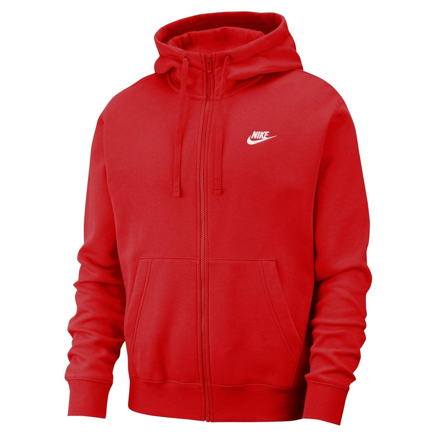 Nike Sportswear Club Full-Zip Fleece Men's Hoodie Large