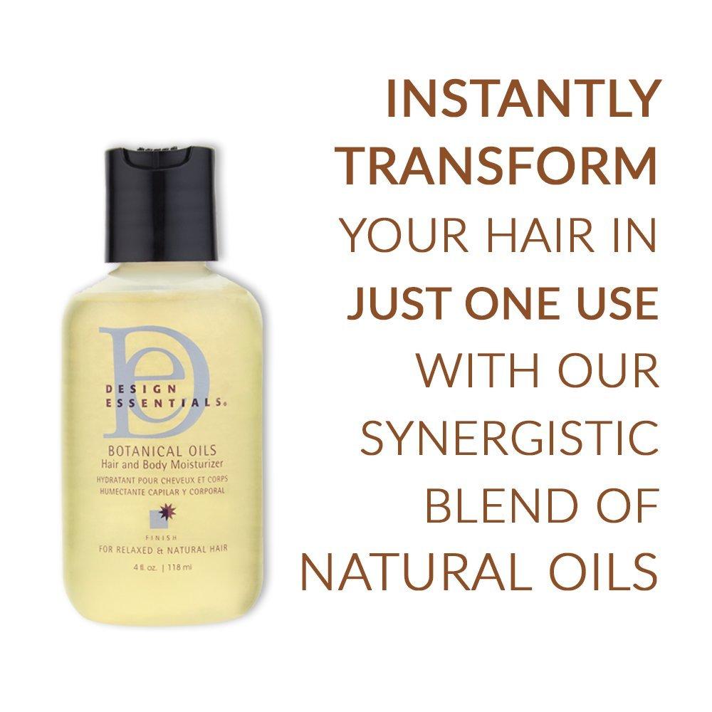 Design Essentials Botanical Oils Hair And Body Moisturizer- 4 oz