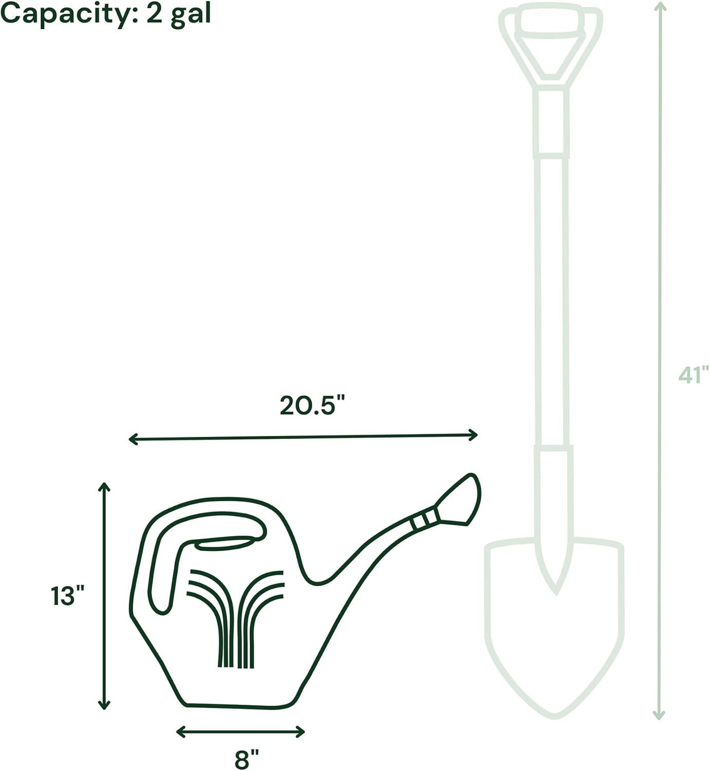 Bloem Promo 2 Gallon Plastic Indoor/Outdoor Watering Can