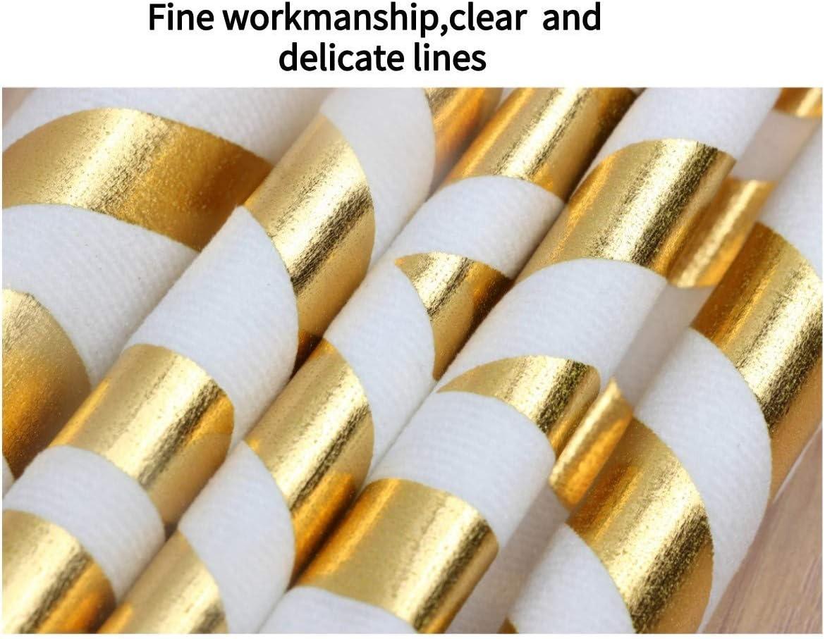 ZLINA Home Decorative Set of 4 Throw Pillow Covers Gold Foil Geometric Pillow Covers 18 ×18 Inch Cushion Covers for Couch Sofa Bedroom(White and Gold)