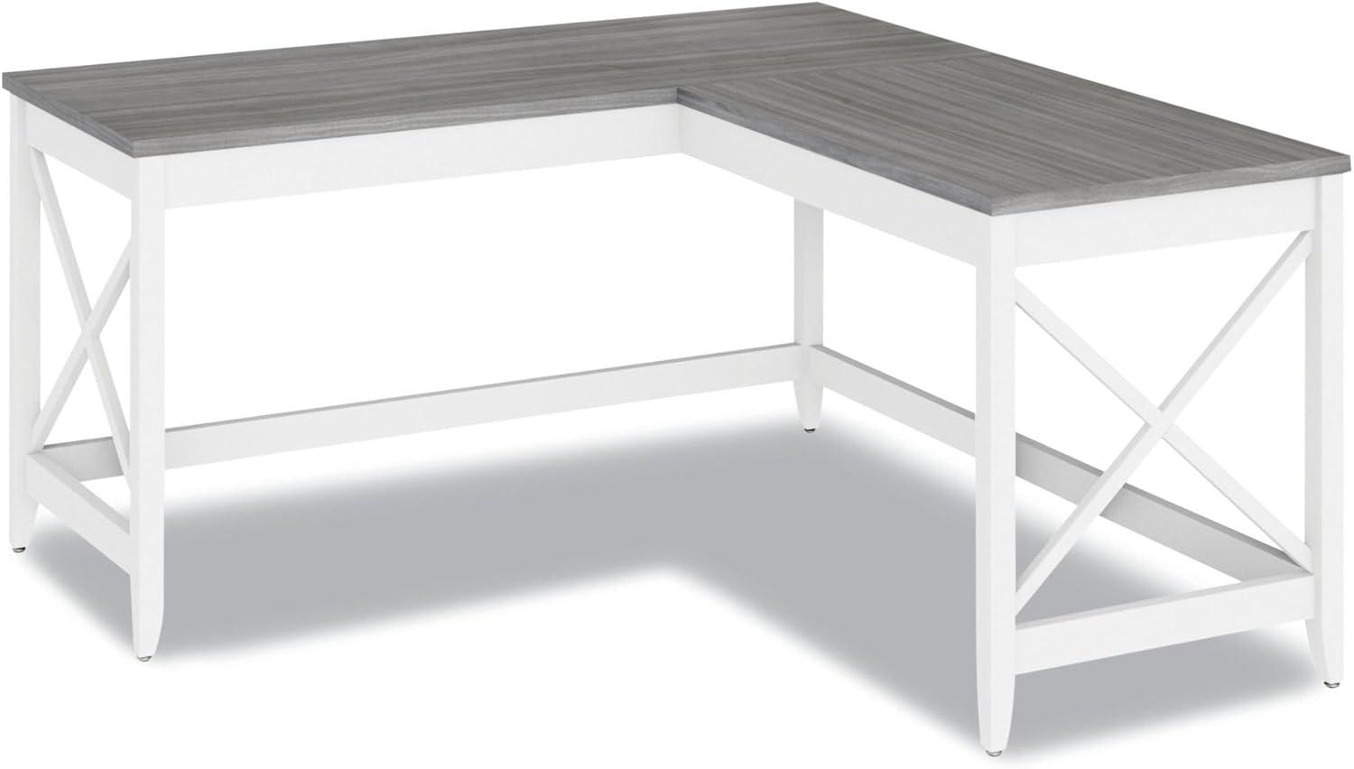 Workspace by Alera® L-Shaped Writing Desk