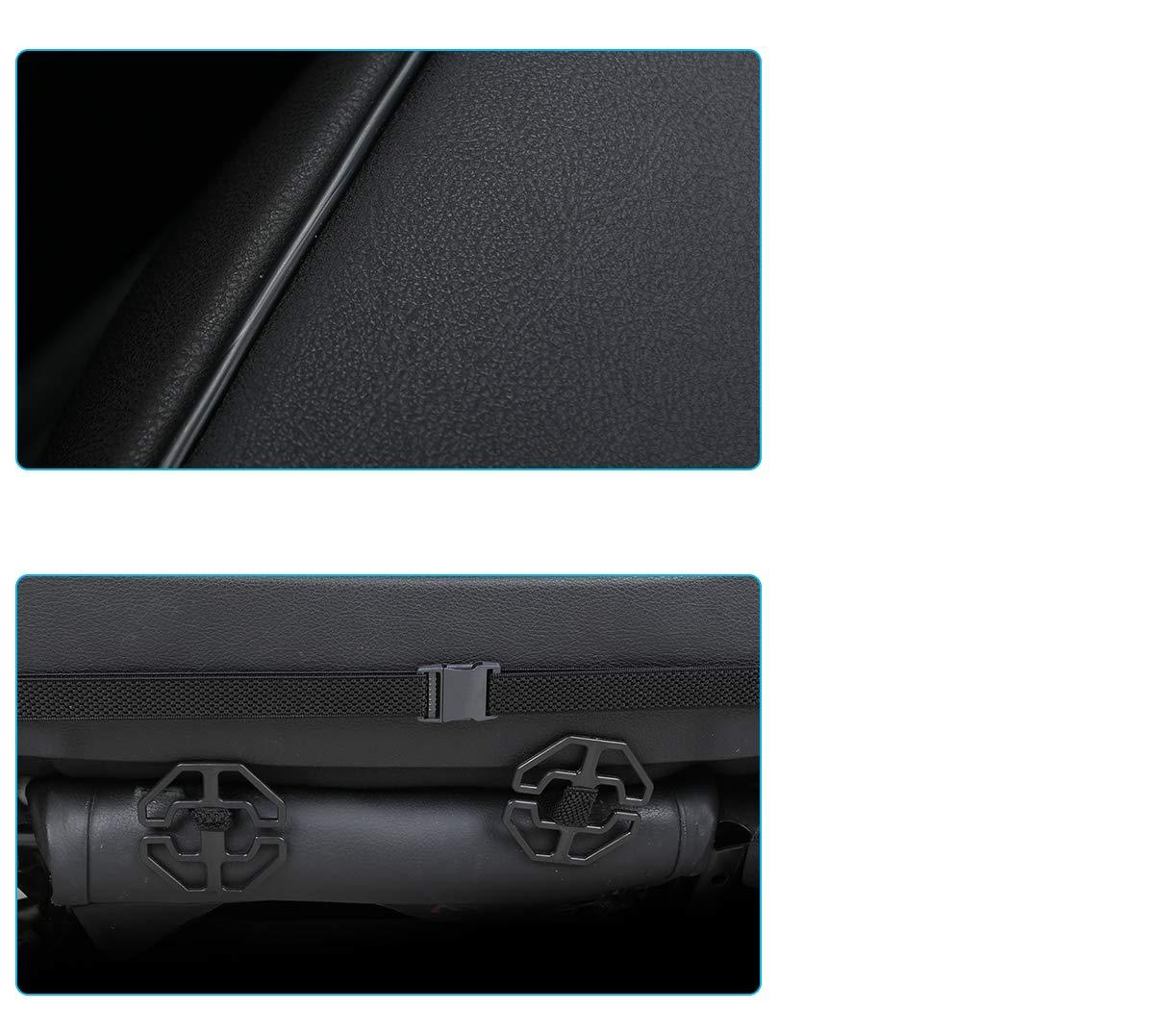 Ultra-Luxury PU Leather Car Seat Protection Cover Car Seat Cover for Most Four-Door Sedan&SUV,Single Seat Cover Without Backrest 1PCS (W 20.8× D 21× T 0.2inch) (3D-Beige)