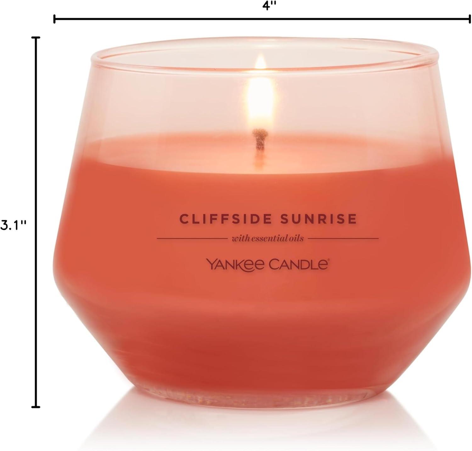 Yankee Candle Cliffside Sunrise Studio Collection Jar Candle, 10 oz