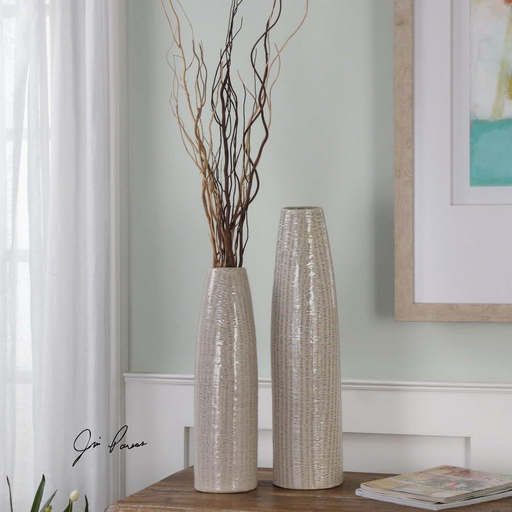 Henning Decorative Vases (Set of 2) - Gray
