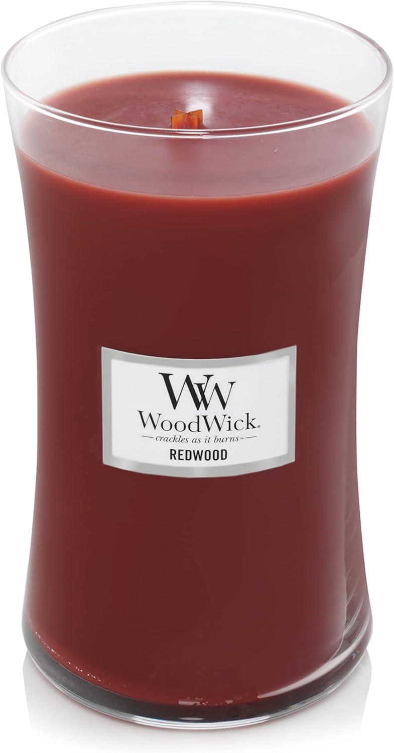 WoodWick® Large Hourglass Candle, Redwood