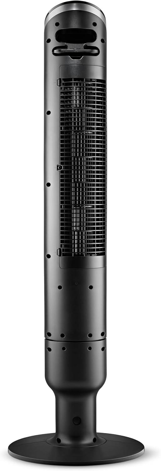 Lasko 42" Black Oscillating Remote Controlled Tower Fan