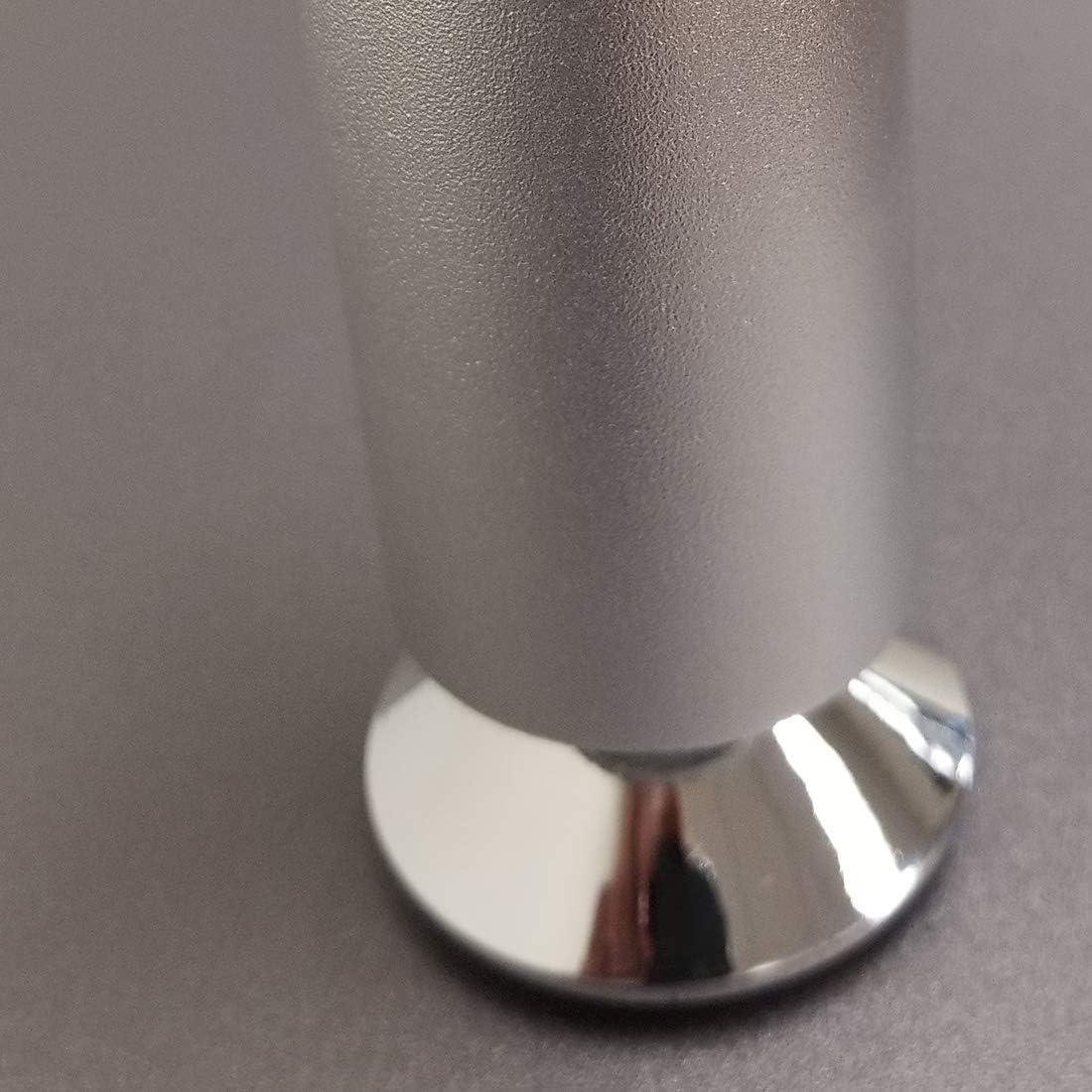 Tall Silver Metallic Freestanding Lockable Cabinet with Adjustable Shelving