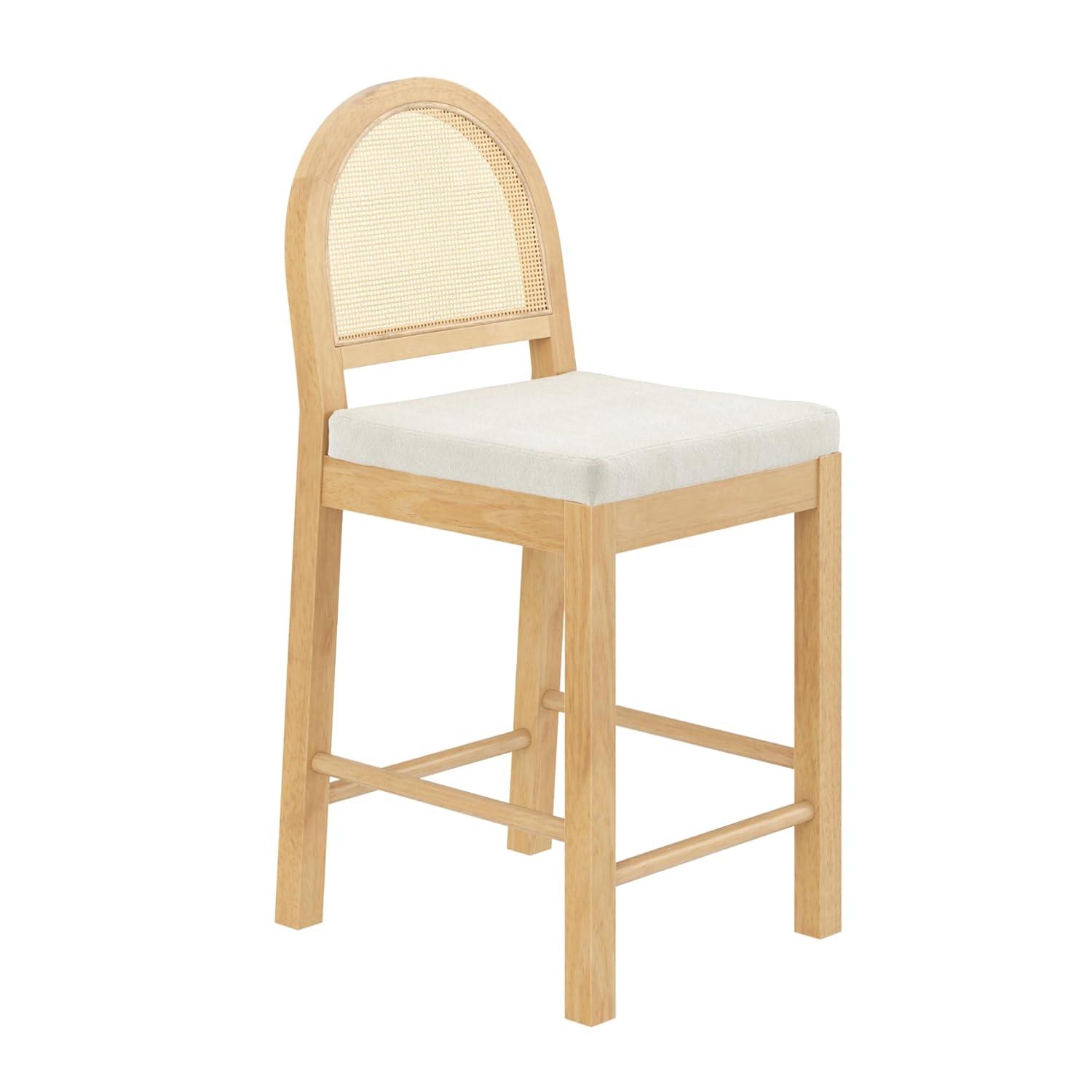 Nathan James Upholstered Counter Stool (Set of 2)