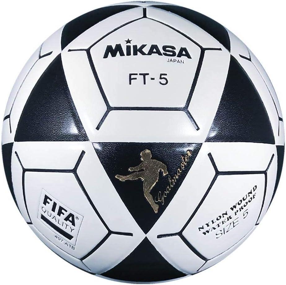 Mikasa Black and White Size 5 Soccer Ball