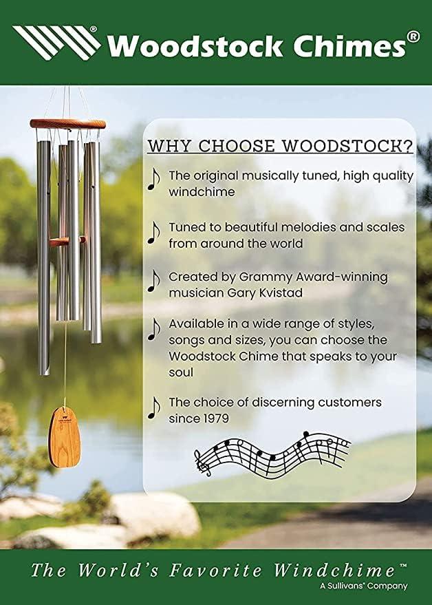 Woodstock Chimes Aluminum Religious & Spiritual Wind Chime