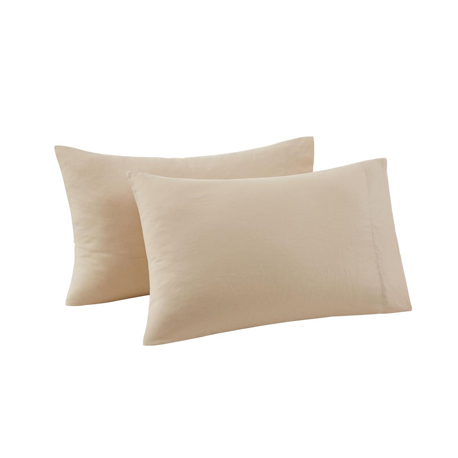 FRYE Cotton Linen Blend Pillowcase Pair