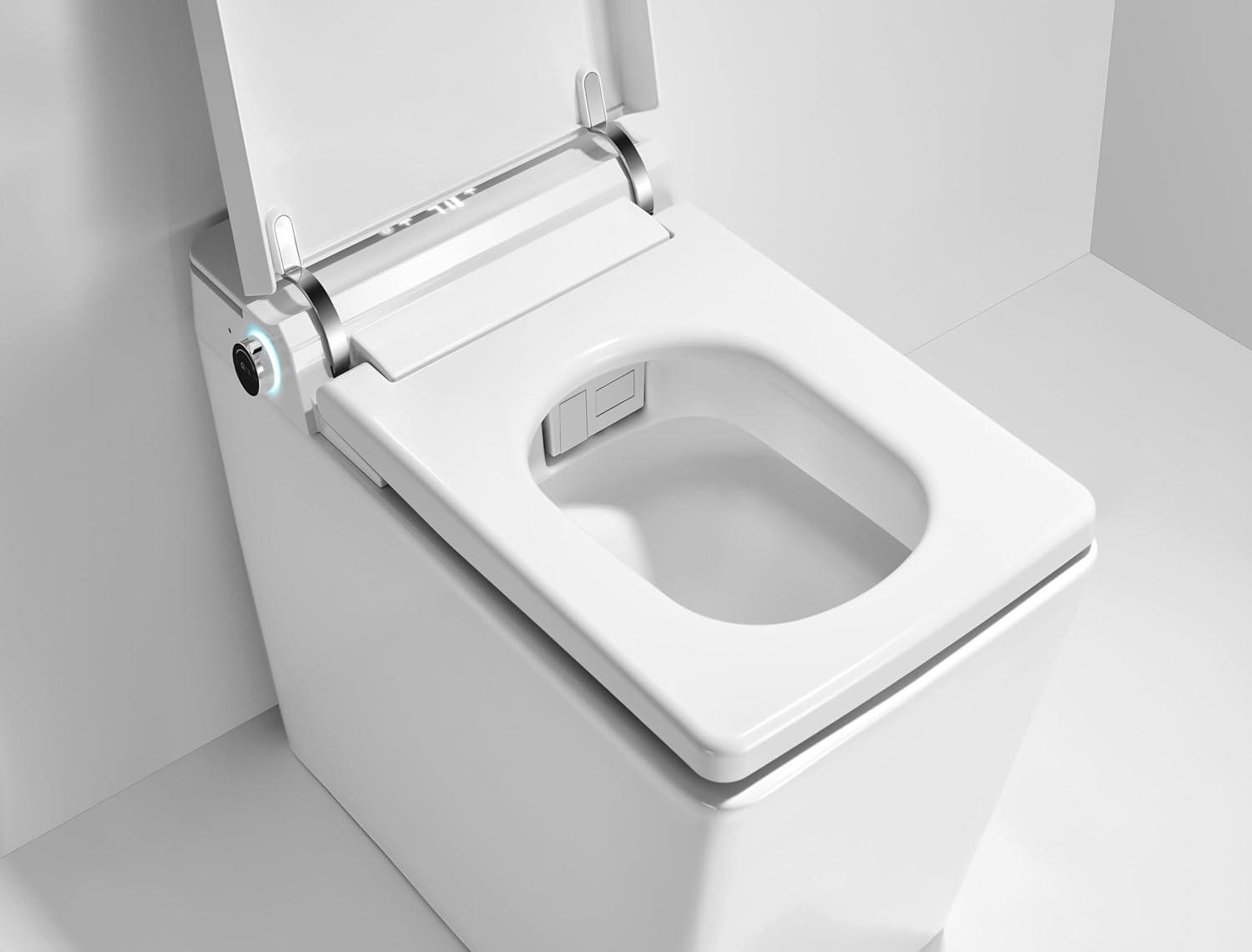 Smart Living&Technology 1.2 Gallons GPF Elongated Bidet Toilet (Seat Included)