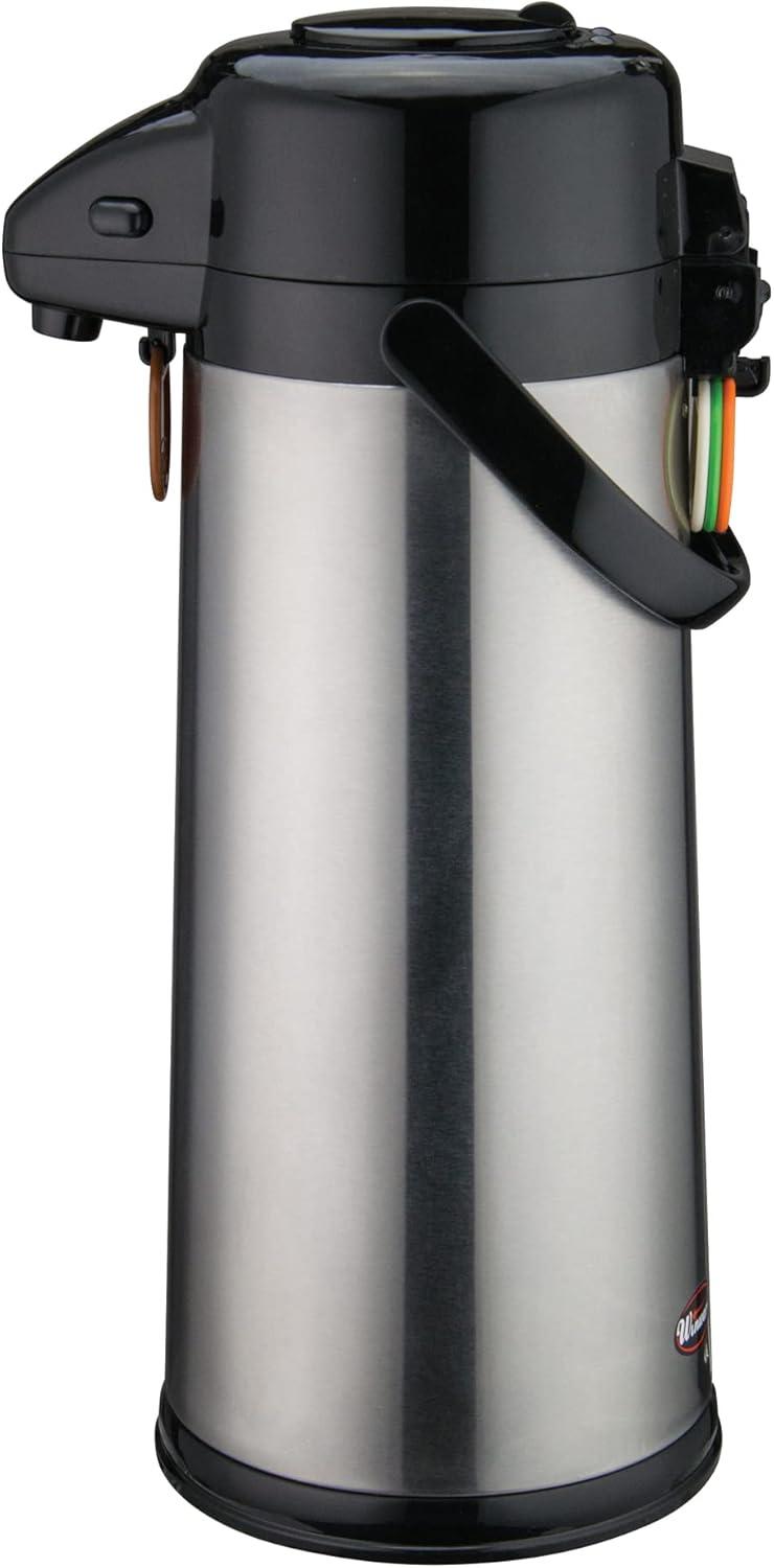 EcoQuality Ecoquality 3 Liter Glass Lined Stainless Steel Airpot With Push Button