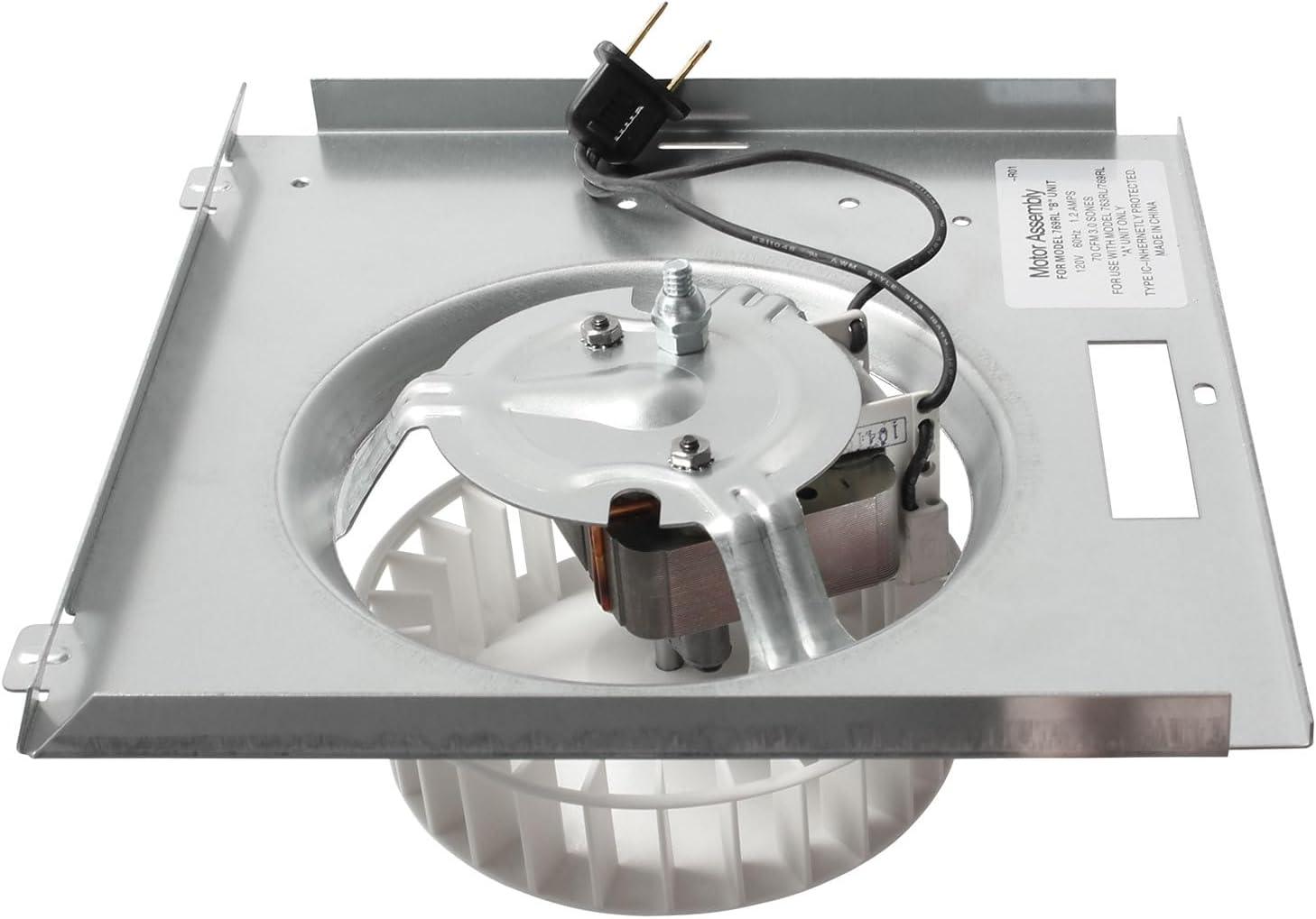 S0504B000 Bathroom Fan Motor Assembly Compatible with Bro-an Nutone 769RL for B Unit, Repalce Models 757, 769RFT-R01, 769RL, 769RL-R01 and VF707RCN. 765RL