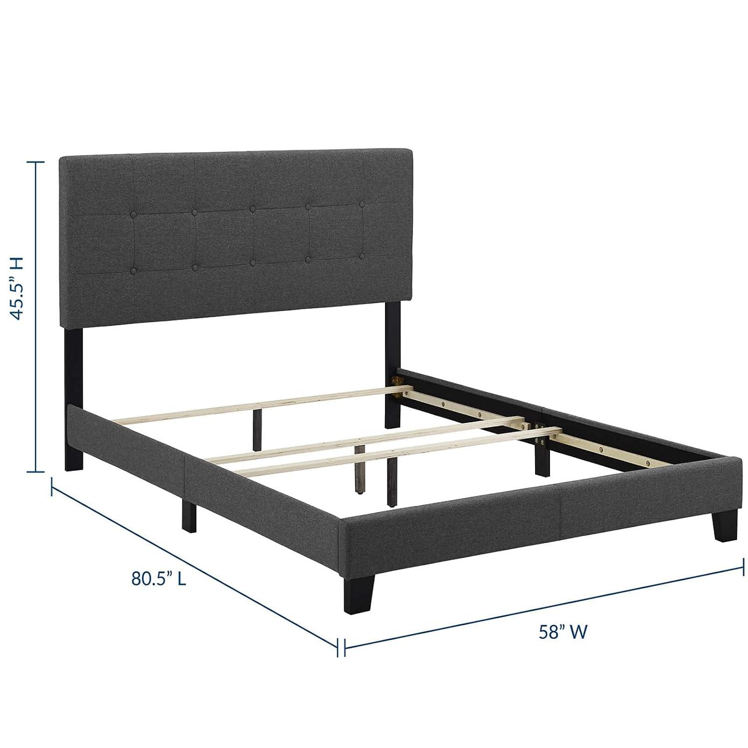 Modway Amira Full Upholstered Fabric Bed