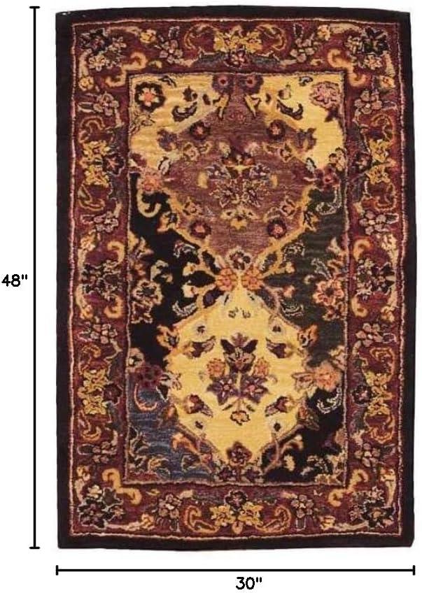 Nourison India House Multicolor Area Rug IH23 2'6" x 4'
