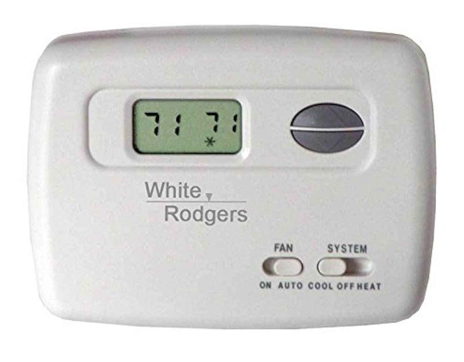 White-Rodgers 1F78-144 HVAC Non-Programmable Thermostat