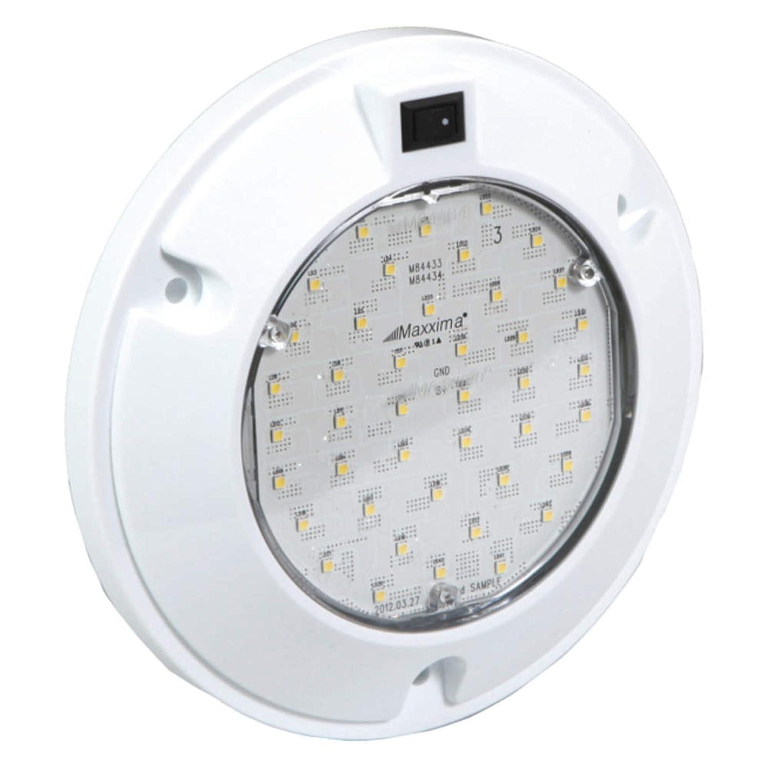 Maxxima Dome Light,Round,Clear M84434-A