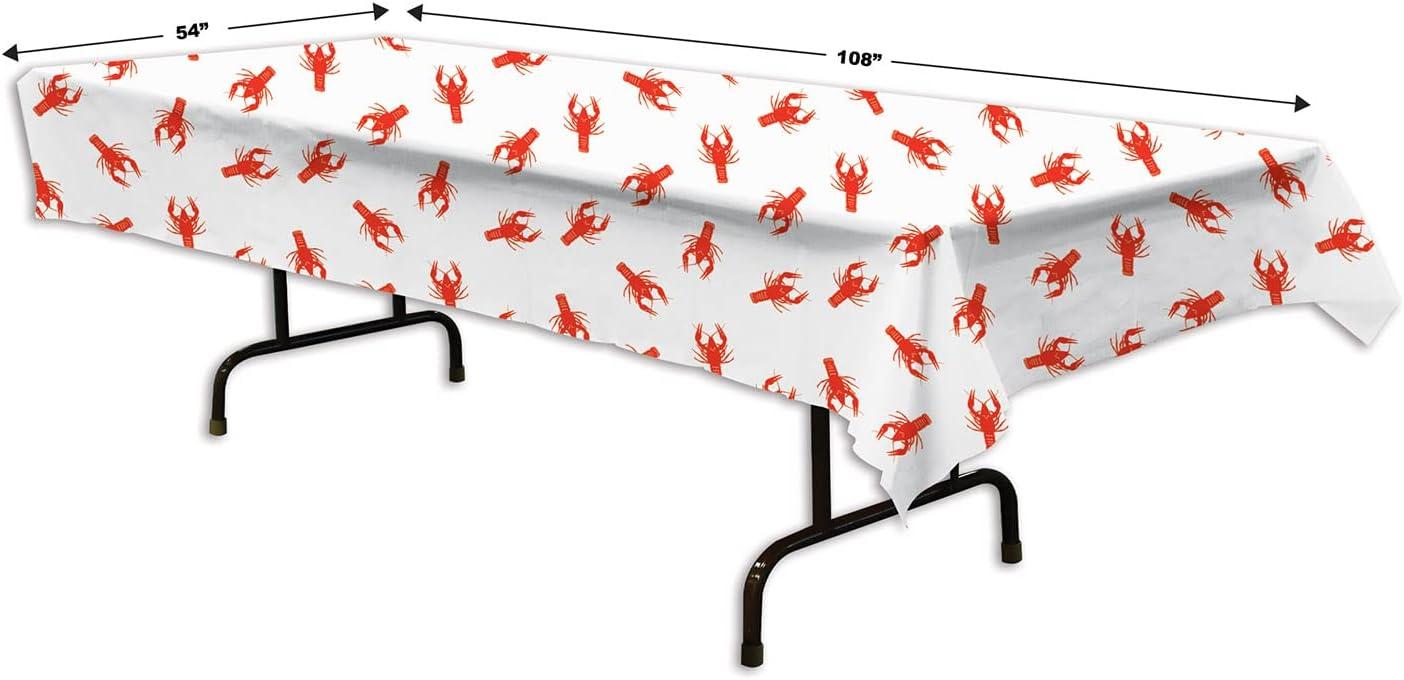 Crawfish Tablecover Party Accessory (1 count) (1/Pkg)