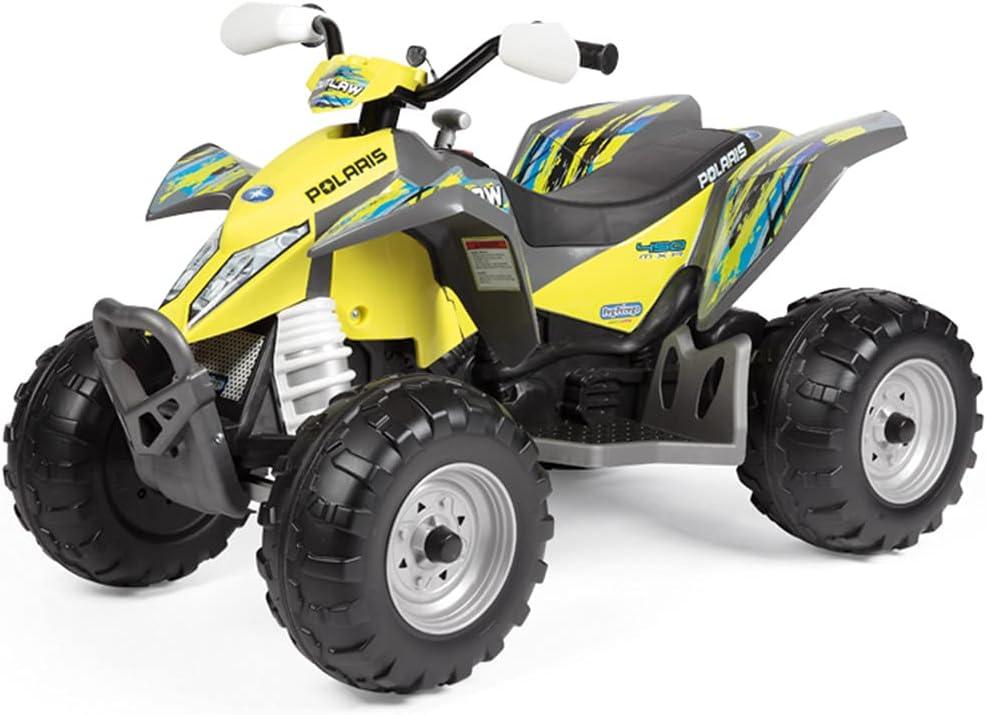 Peg Perego Polaris Outlaw Citrus 12 Volt Ride on ATV