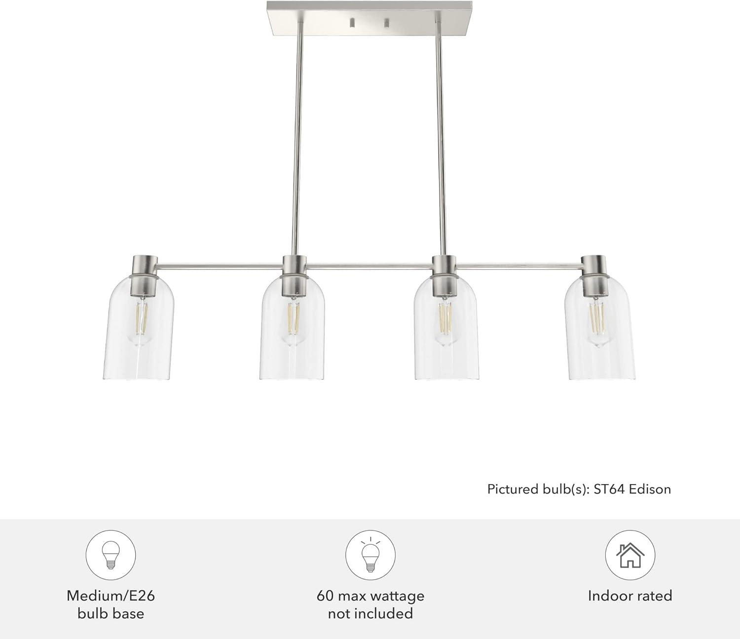 Lochemeade 4 Light Linear Cylinder Pendant