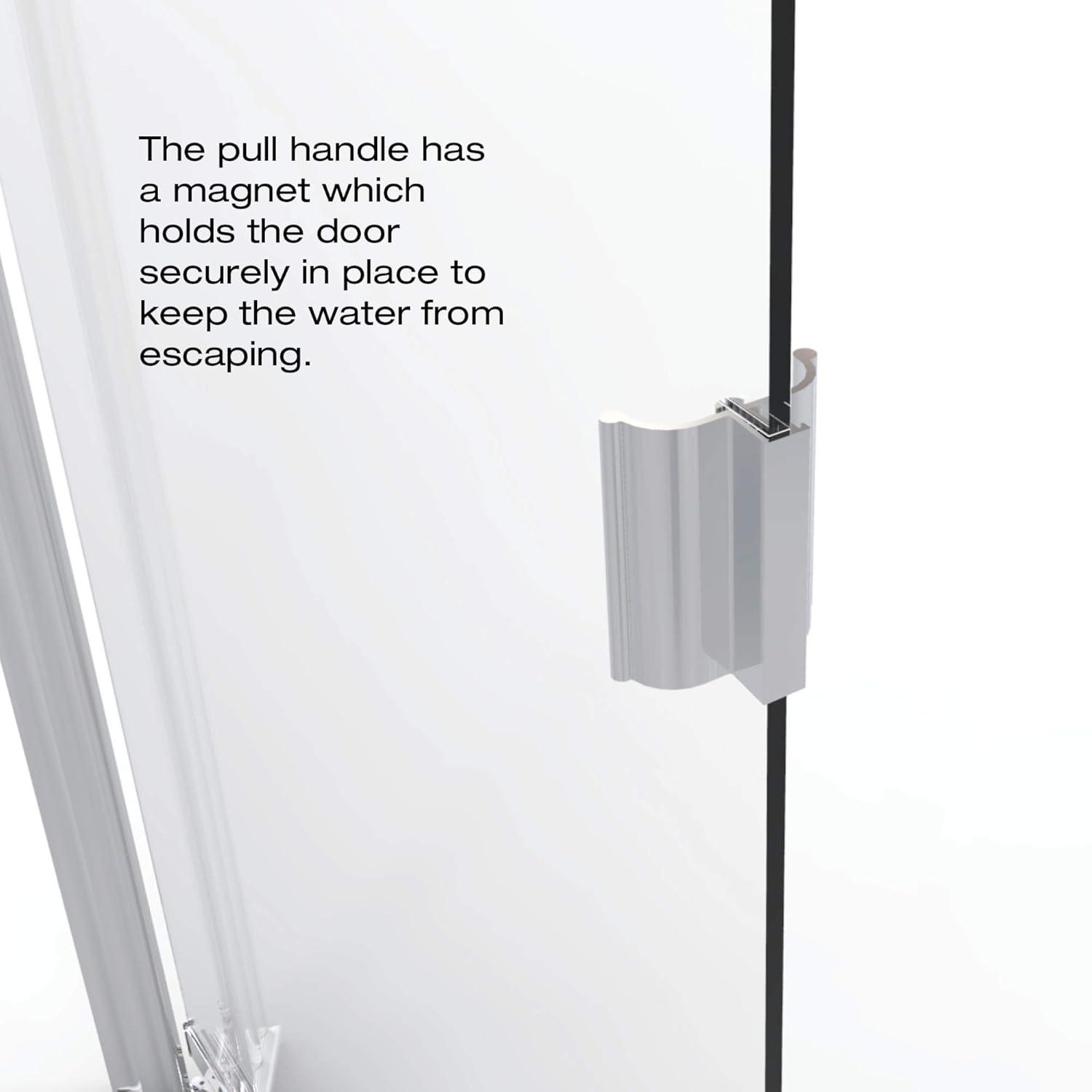 Armon 28" x 66" Pivot Framed Shower Door