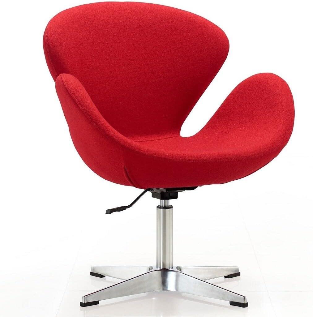 Skakke Upholstered Swivel Accent Chair