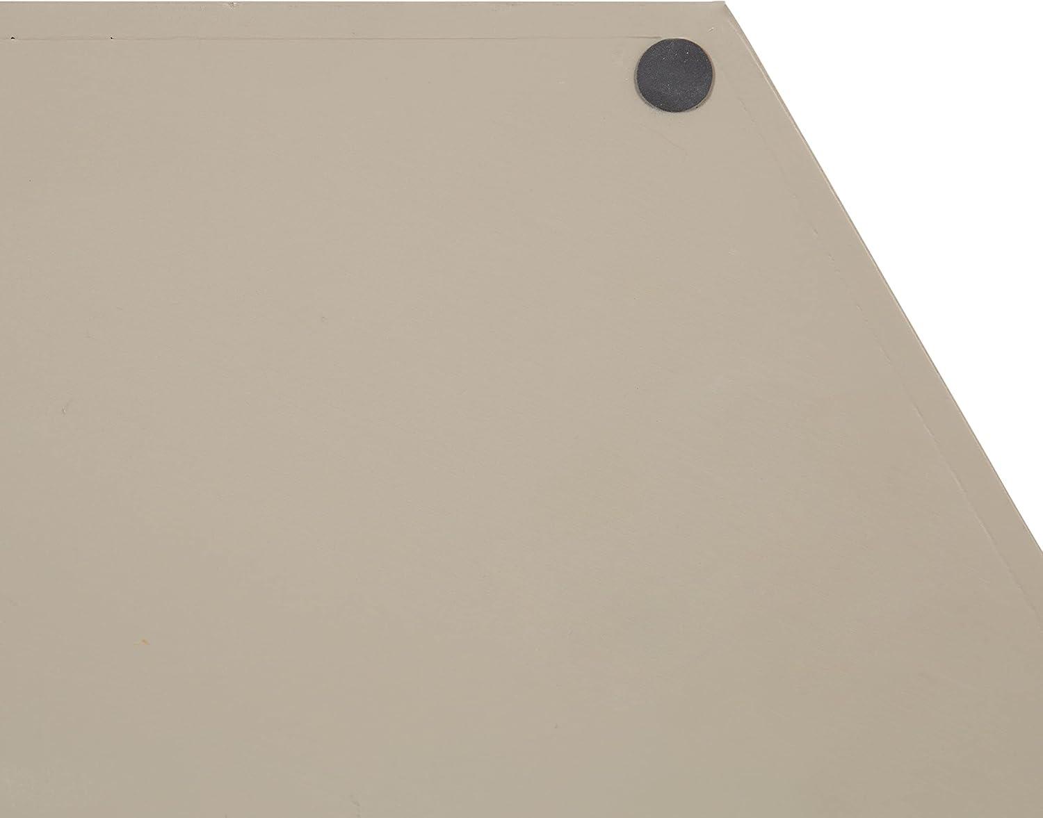 Kate and Laurel Lipton Tray, 18x18, Brown and Gold