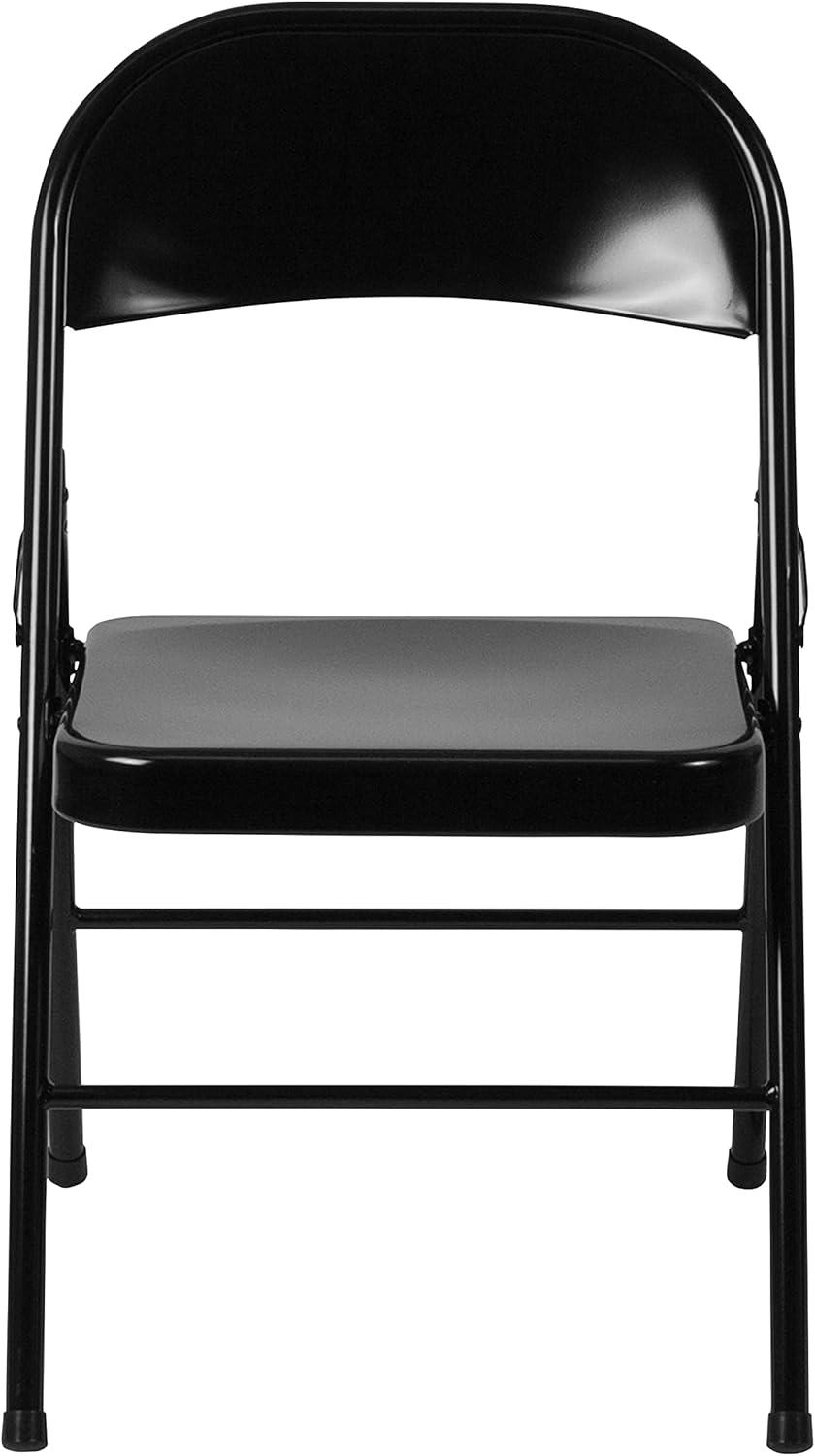 Flash Furniture 2 Pack HERCULES Series Double Braced Metal Folding Chair