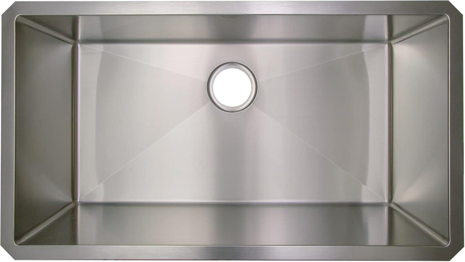 32" L x 18" W Undermount Kitchen Sink