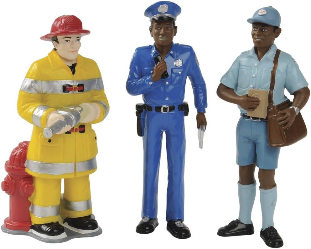 Colorful Vinyl Career Figures Set of 12