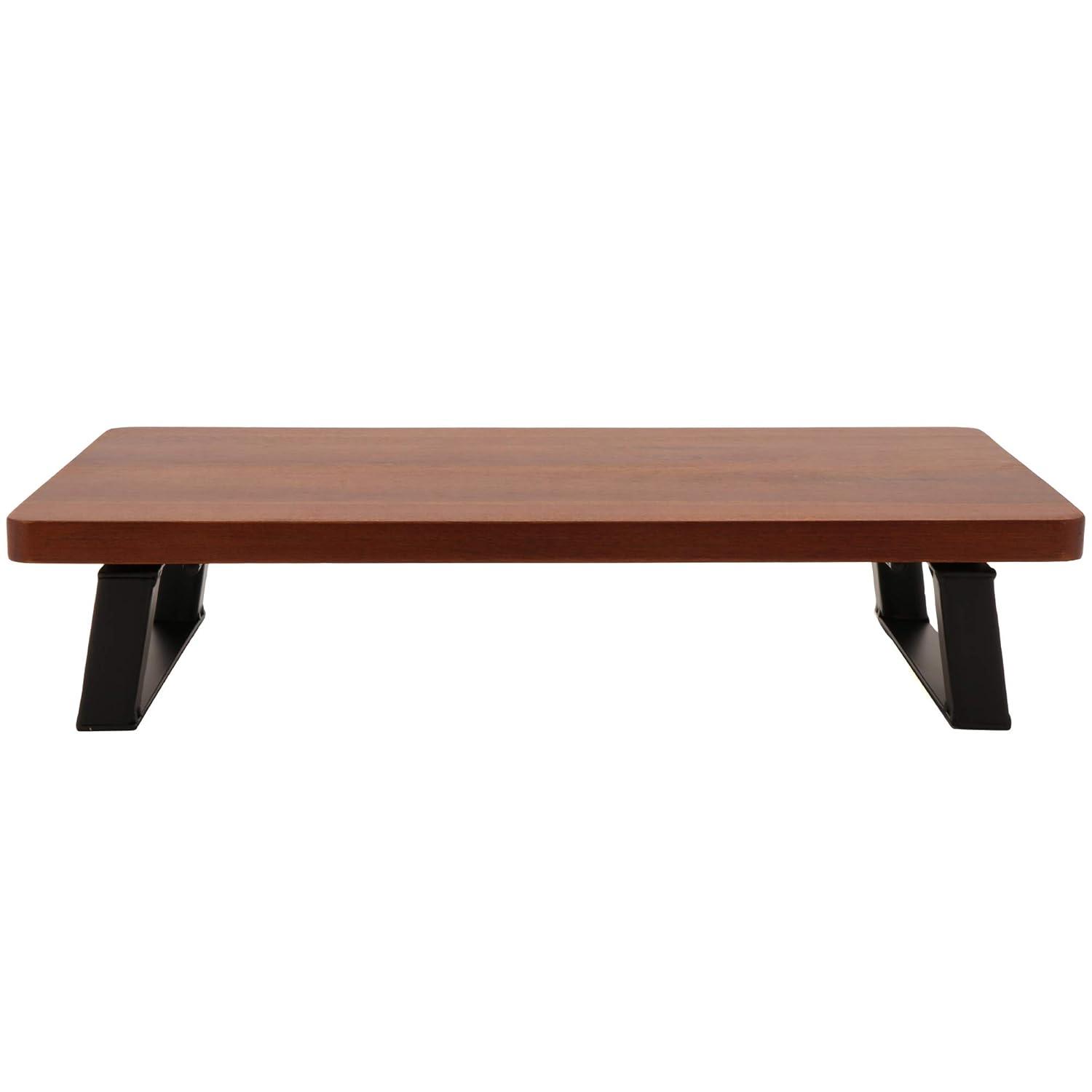 G.E.T. G.E.T. Walnut Wood Display Riser Buffet Accessory