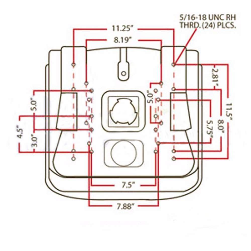Universal Heavy-Duty Yellow Vinyl Tractor Seat