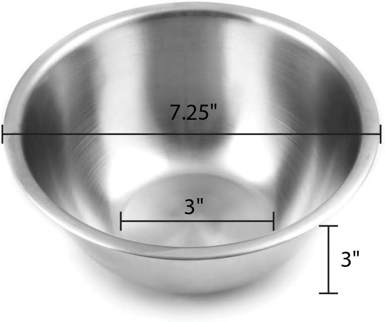 Fox Run 1.25 Quart Silver Stainless Steel Mixing Bowl