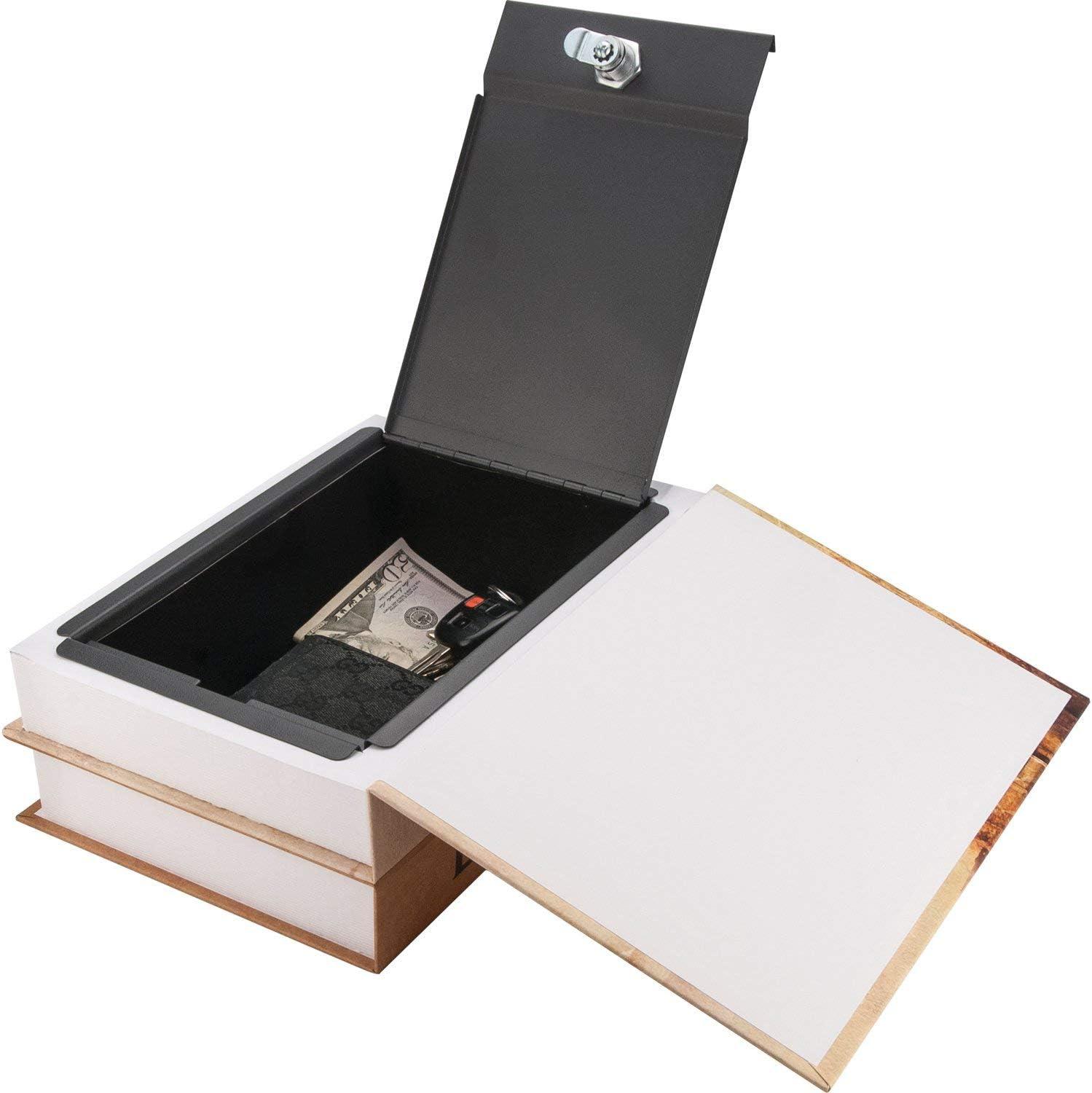 Barska PARIS & LONDON DUAL BOOK LOCK BOX W/KEY LOCK
