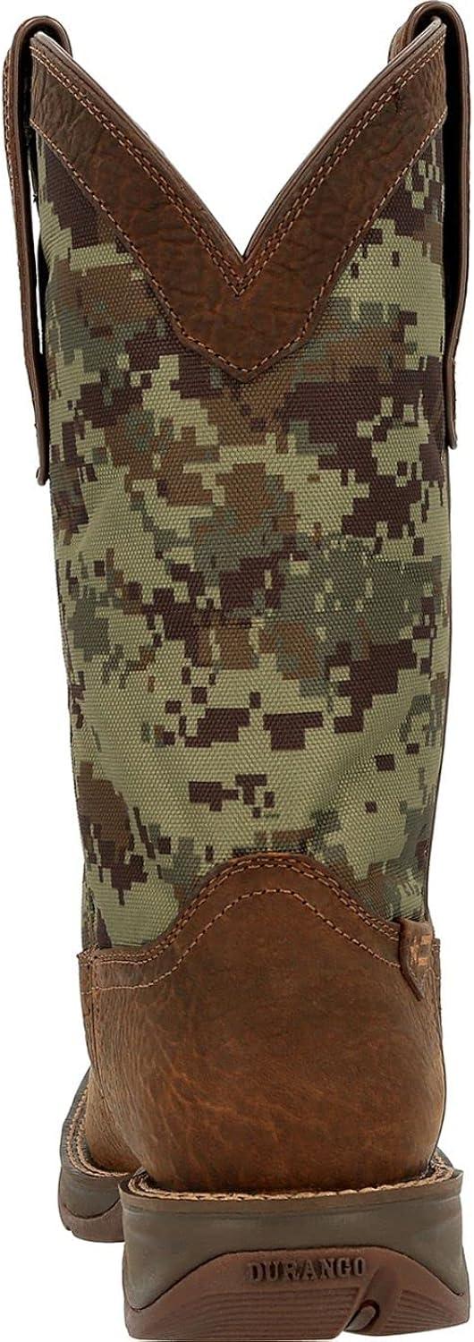 Men's Rebel by Durango Green Digi Camo Western Boot