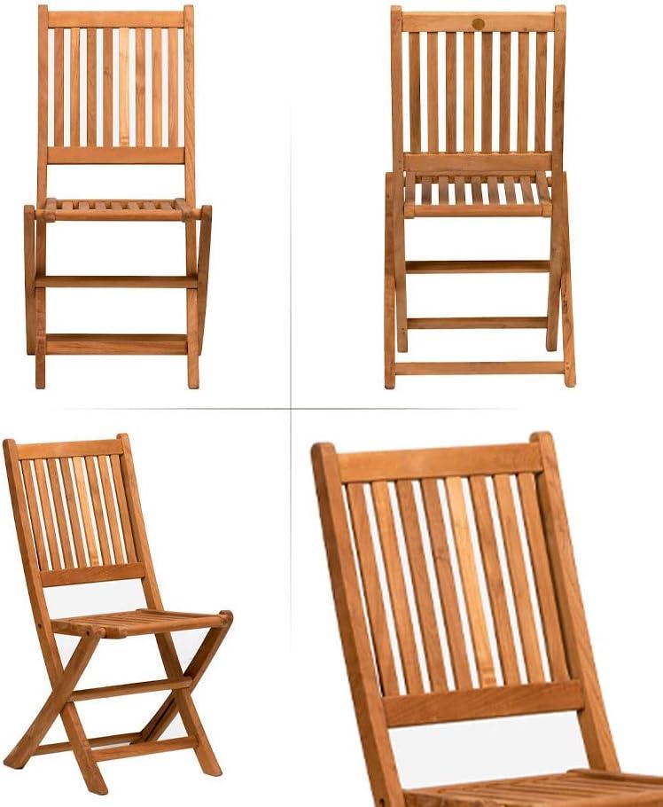 Amazonia Bergen 11-Piece Outdoor Oval Dining Set | Certified Teak | Ideal for Patio and Indoors, Light Brown