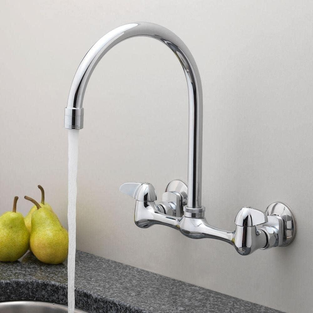 Homewerks Two Handle Chrome Kitchen Faucet