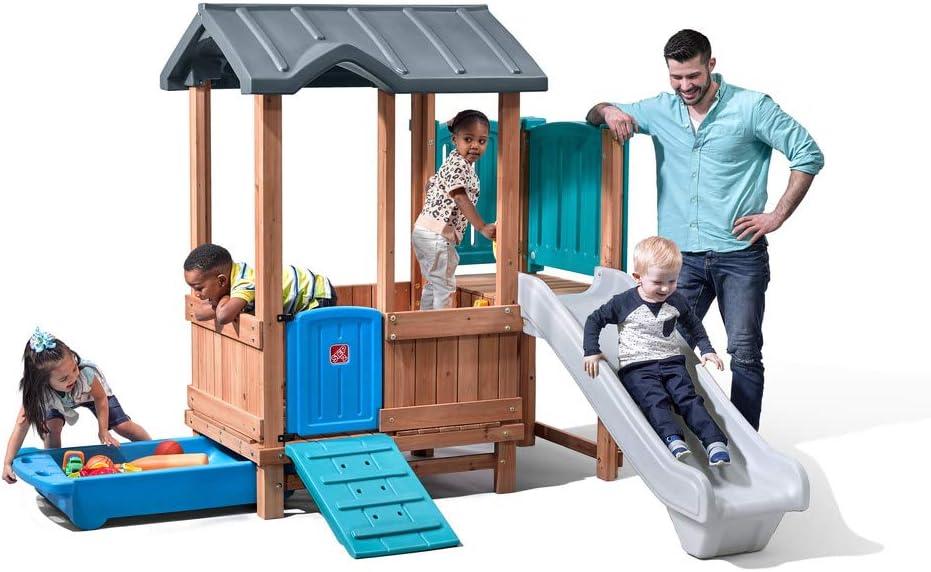 Step2 Step2 Woodland Adventure Kids Outdoor Playhouse for Toddlers