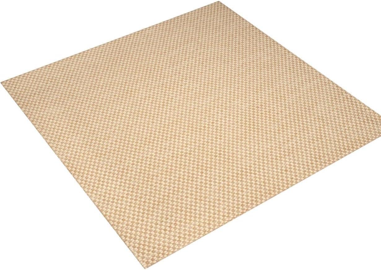 Natural Cream Square Synthetic Outdoor Area Rug