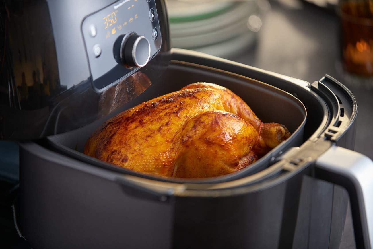 Philips Premium Airfryer XXL with Fat Removal and Rapid Air Technology (Black)