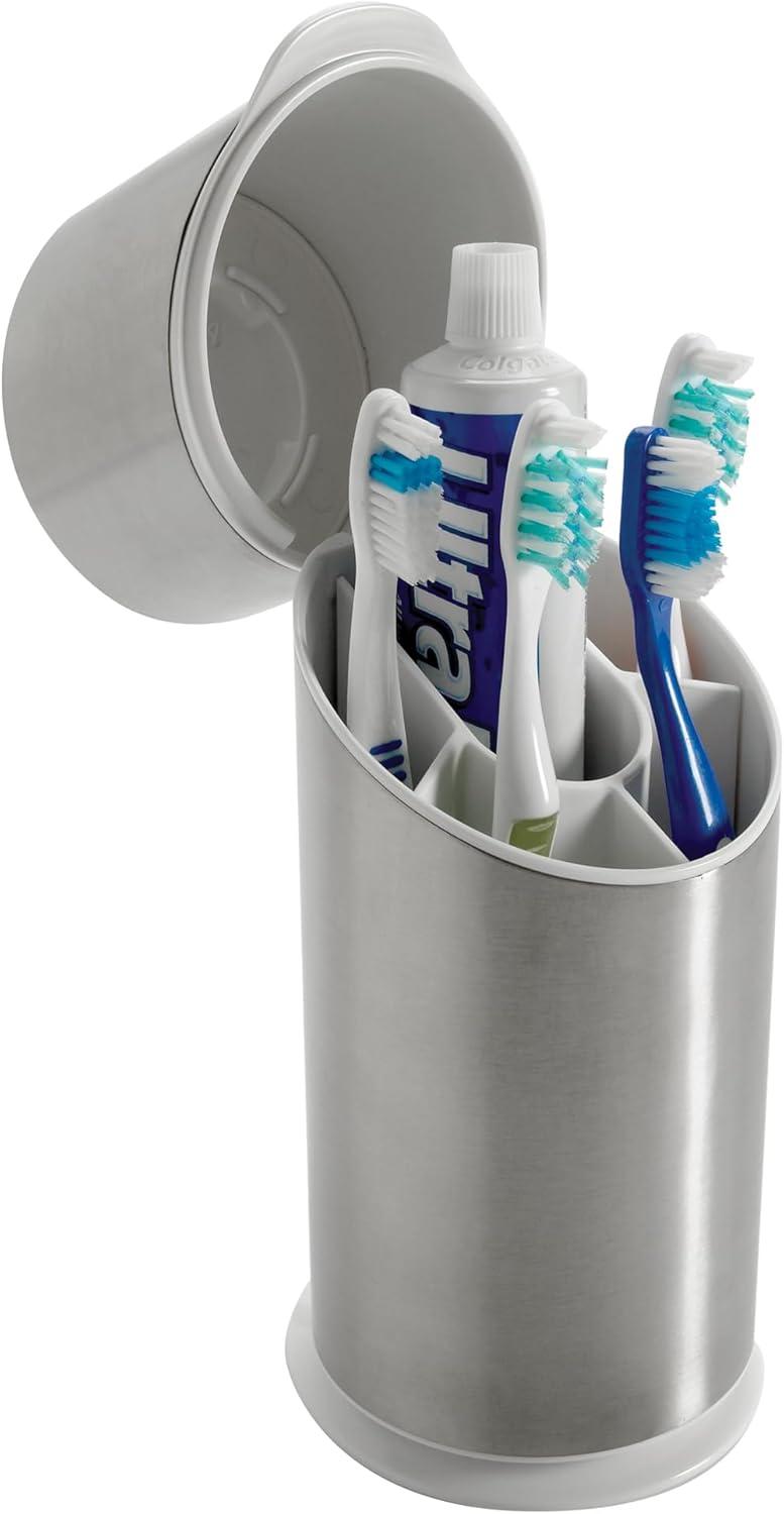 Stainless Steel Toothbrush Organizer