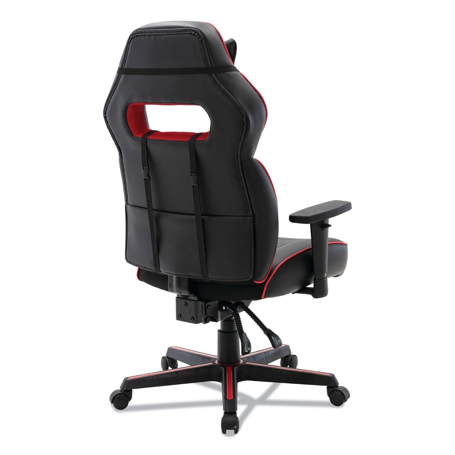 Inbox Zero Inbox Zero Adjustable Reclining Ergonomic Faux Leather Swiveling PC & Racing Game Chair