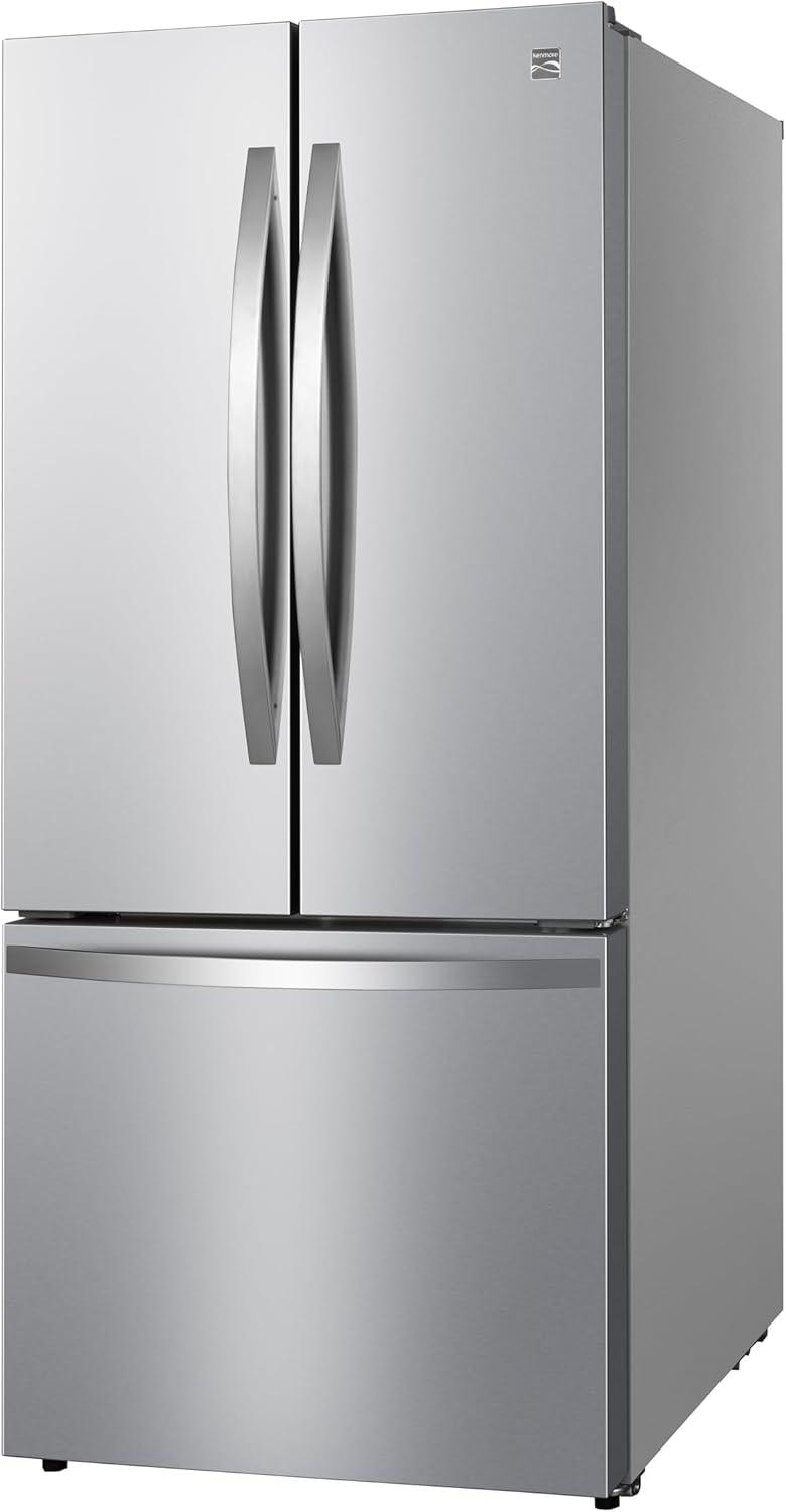 Kenmore 30" 17.5 cu ft Energy Star French Door Refrigerator - Fingerprint Resistant Stainless Steel