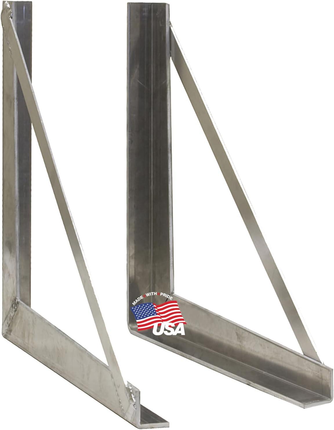 Aluminum 18 x 18 Inch Welded Mounting Bracket Kit