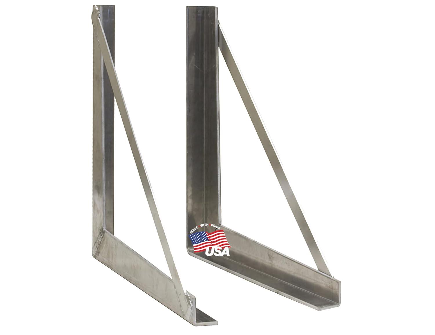 Aluminum 18 x 18 Inch Welded Mounting Bracket Kit